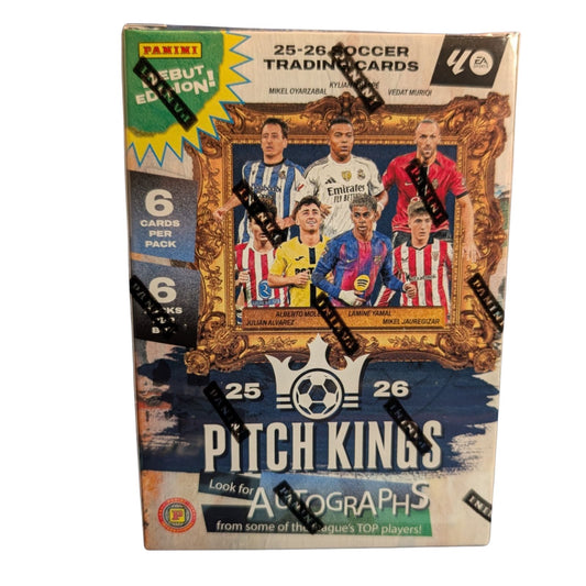 2025-26 Panini Pitch Kings Soccer International Blaster Box