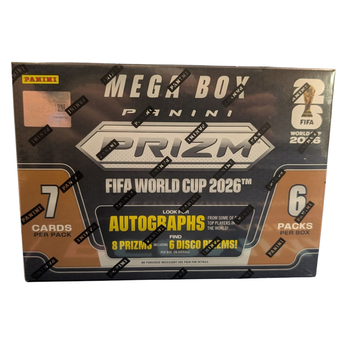 2026 Panini Prizm World Cup Hobby Mega Box