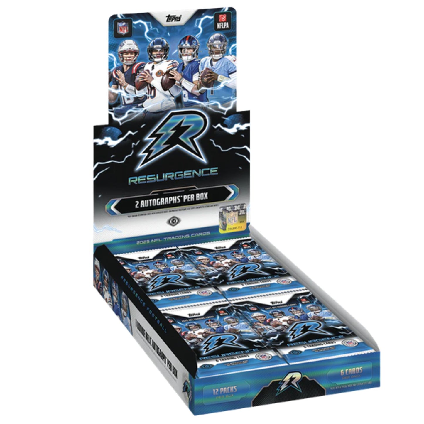 Pre Order - 2025 Topps Resurgence Football Hobby Box