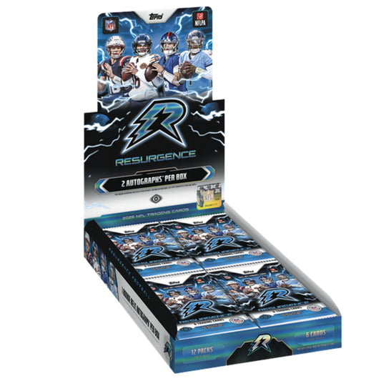 Pre Order - 2025 Topps Resurgence Football Hobby Box