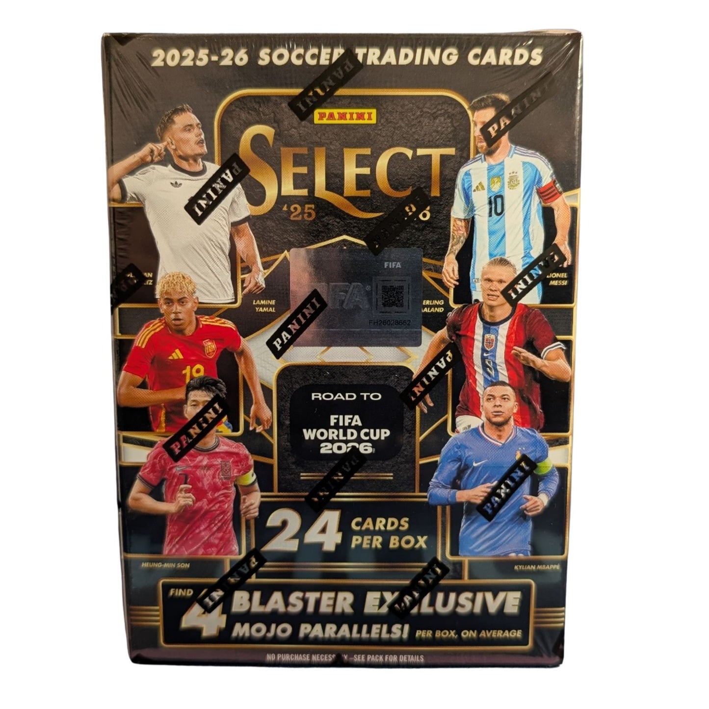 2025-26 Panini Select Road to the World Cup Soccer Blaster Box