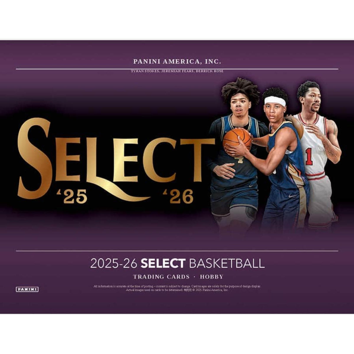 Pre Order - 2025-26 Panini Select Basketball Hobby Box