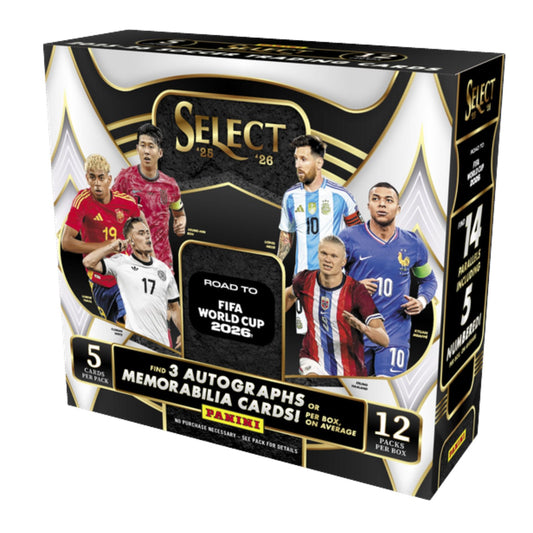 Pre Order - 2025-26 Select Road to World Cup Soccer Hobby Box