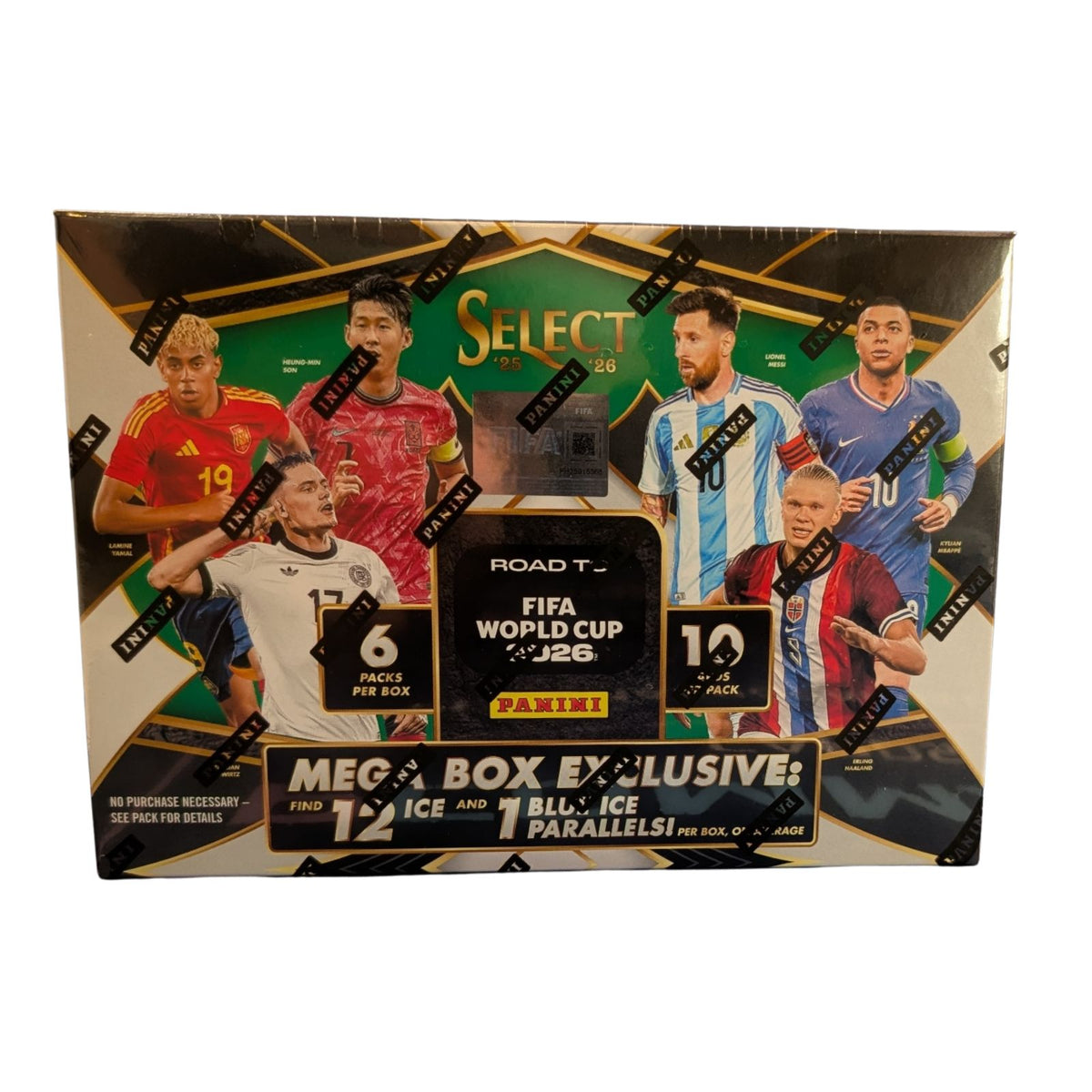 2025-26 Panini Select Road to World Cup Hobby Mega