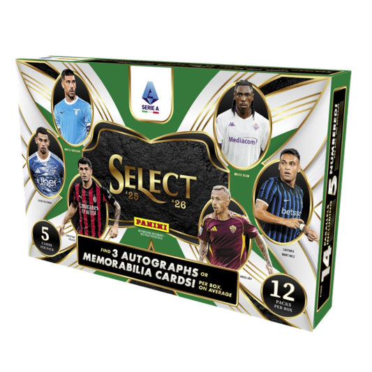 Pre Order - 2025-25 Panini Select Serie A Soccer Hobby Box