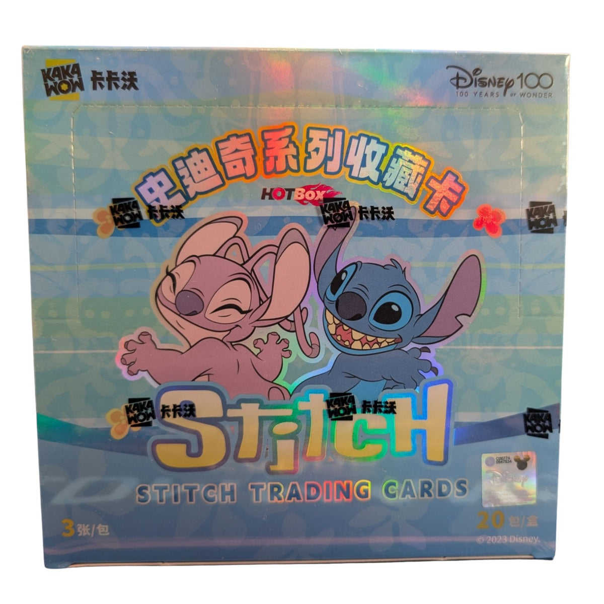 2023 Kakawow Disney 100 Stitch Trading Cards Hotbox