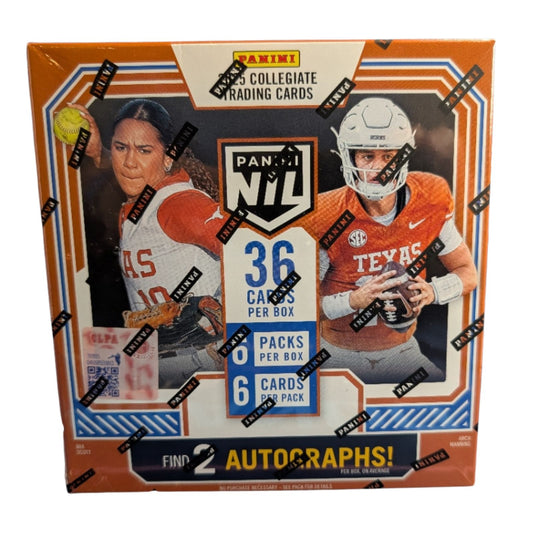 2025 Panini NIL Texas Longhorns Hobby Mega Box