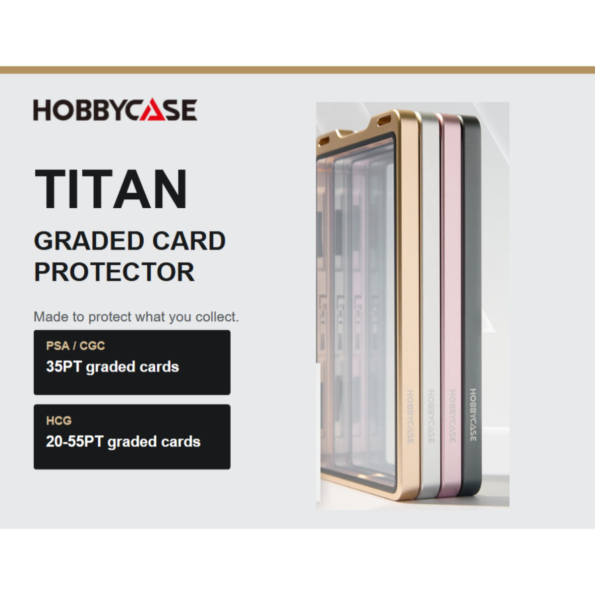 Hobbycase TITAN Graded Card Protector