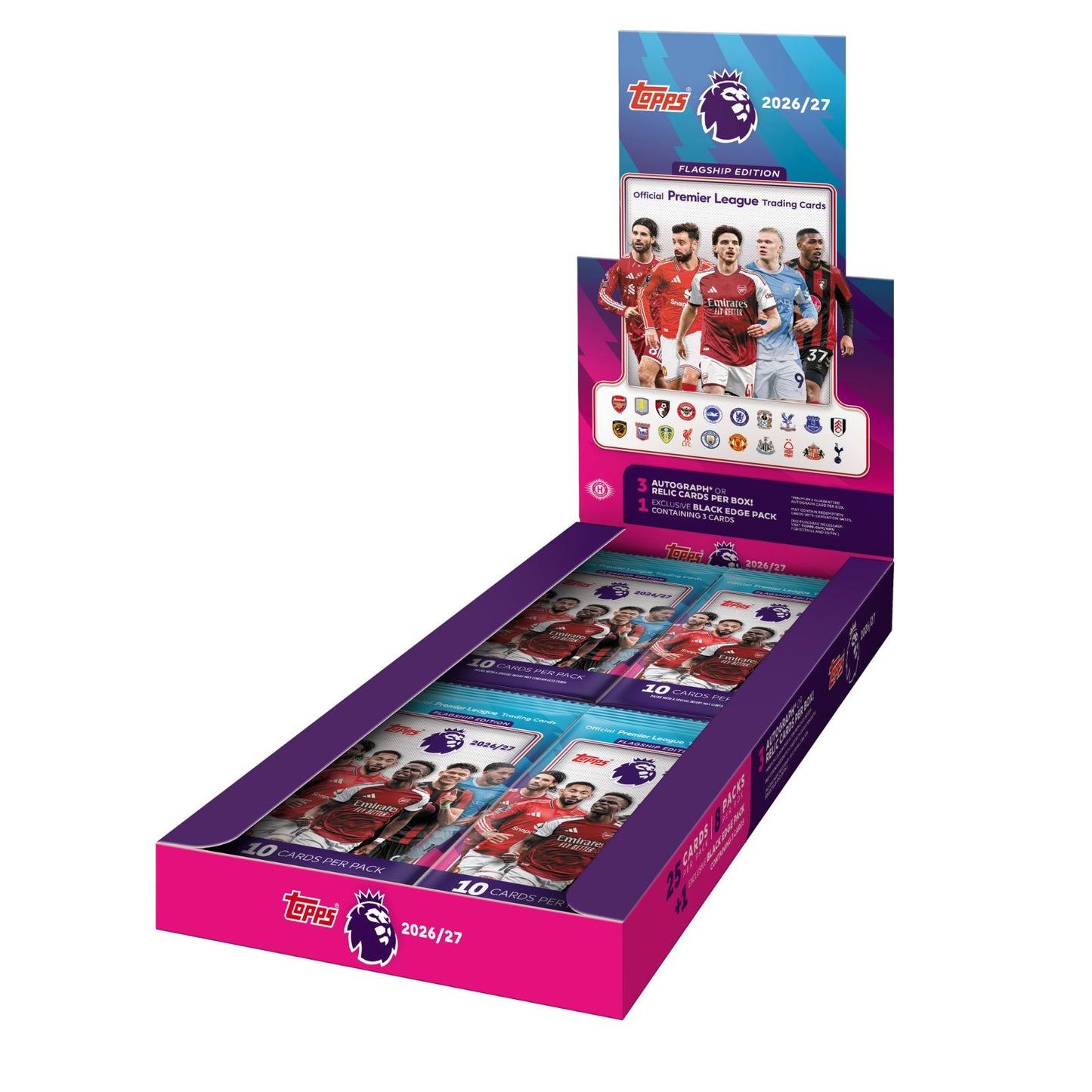 Pre Order - 2026-27 Topps Premier League Flagship Soccer Hobby box