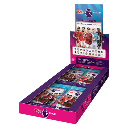 Pre Order - 2026-27 Topps Premier League Flagship Soccer Hobby box