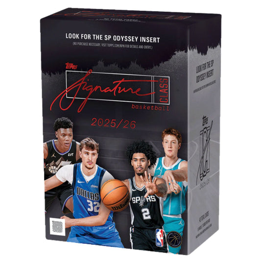Pre Order - 2025-26 Topps Signature Class Basketball Blaster / Value Box