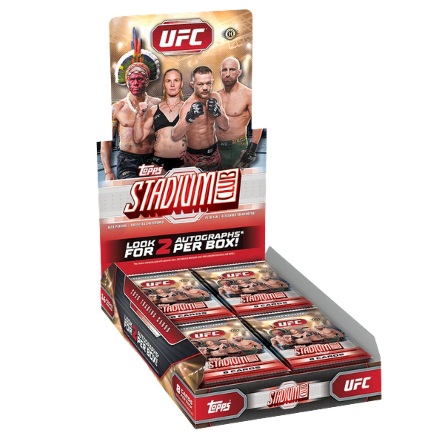 Pre Order - 2026 Topps Stadium Club UFC Hobby Box