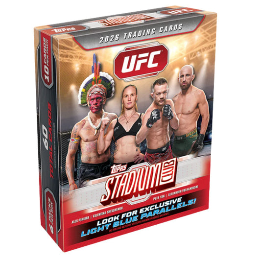 Pre Order - 2026 Topps Stadium club UFC Mega Box