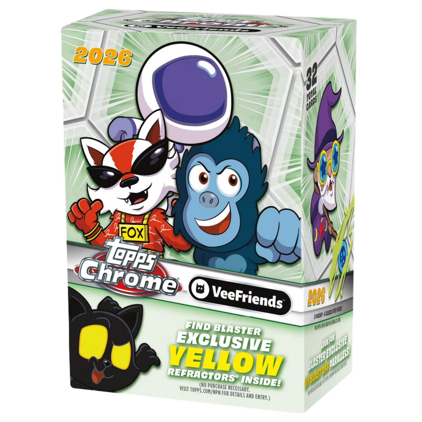 Pre Order - 2026 Topps Chrome VeeFriends Blaster / Value Box