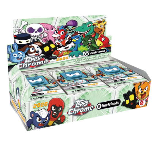 Pre Order - 2026 Topps Chrome VeeFriends Hobby Box