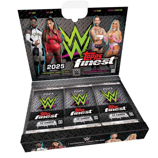 Pre order - 2025 Topps Finest WWE Wrestling Hobby Box