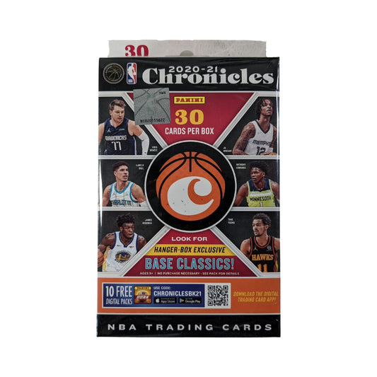 Chronicles NBA 2020-21 Cards Hanger Box